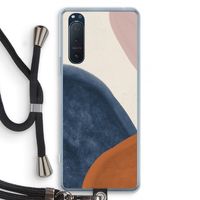Geo #1: Sony Xperia 5 II Transparant Hoesje met koord