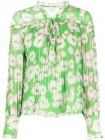 Ted Baker blouse Ellerie à fleurs - Vert