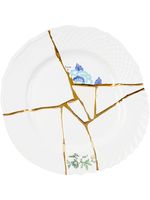 Seletti assiette Kintsugi No. 3 (28 cm) - Blanc