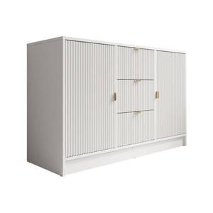 Meubella Dressoir Tavares - Wit - 118 cm