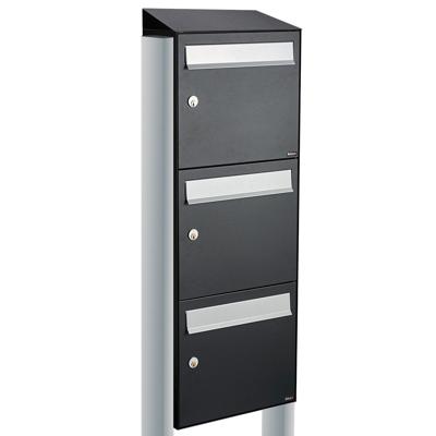 Allux Flow Set 3-Hoog Met Dak Op Statief Zwart - 40040070_1x3ds