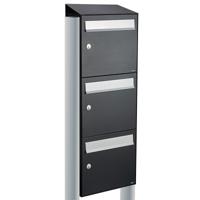 Allux Flow Set 3-Hoog Met Dak Op Statief Zwart - 40040070_1x3ds