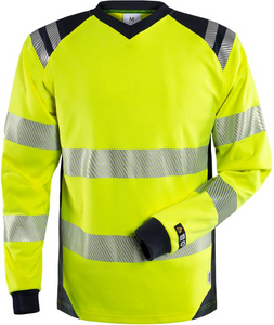 Fristads 131147 Flamestat high-vis T-shirt lange mouwen klasse 3 7359 TFL