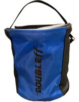 Double Ff Nylon Wheelbag (diverse Maten) Zwart / Blauw 110 Mm