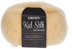 Drops Kid Silk Uni Colour 029 Vanille