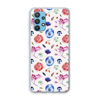 Bloemetjes: Samsung Galaxy A32 4G Transparant Hoesje