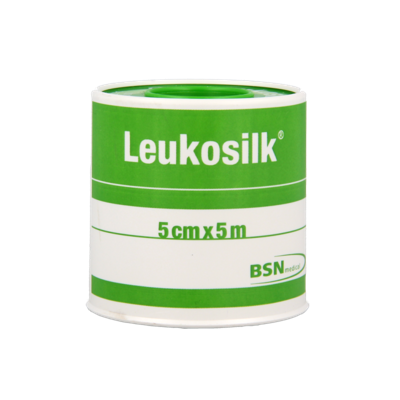 Leukosilk Hechtpleister 5m x 5cm 1024 1 Stuks
