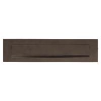 Formani BASICS LB535 briefplaat buiten 330X80 brons