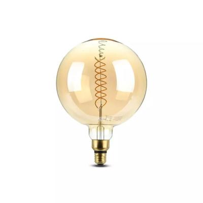E27 LED Filament Lamp XXL Loiza Dimbaar - 8W 500 lumen - 1800K amberkleurig - E27 fitting - G200 lamp - Edison lamp - Grote fitting