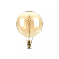 E27 LED Filament Lamp XXL Loiza Dimbaar - 8W 500 lumen - 1800K amberkleurig - E27 fitting - G200 lamp - Edison lamp - Grote fitting