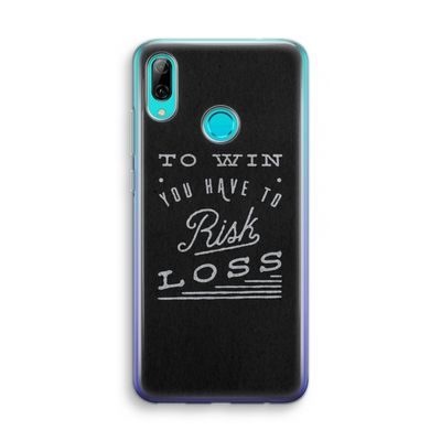 Risk loss: Huawei P Smart (2019) Transparant Hoesje