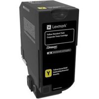 Lexmark 74C2SYE Cartridge Geel laser toner & cartridge