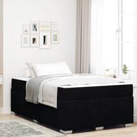 Bedframe Zwart 120 x 190 cm Stof