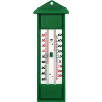 Thermometer min/max - groen - kunststof - 31 cm   -