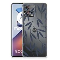 Motorola Edge 30 Fusion | TPU Case | Leaves Blue