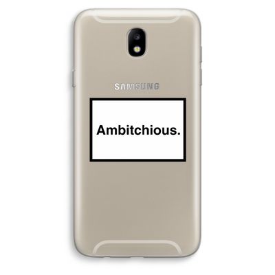 Ambitchious: Samsung Galaxy J7 (2017) Transparant Hoesje