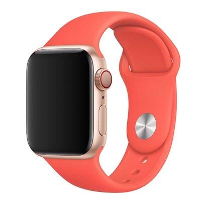 Apple Watch Sport Band - Roze Citrusvruchten - 44, 45, 46 & 49mm - ML Apple Watch Sport Band - Roze Citrusvruchten - 44, 45, 46 & 49mm - ML