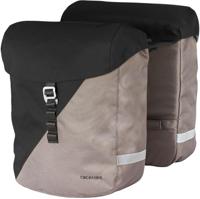 Racktime Double bag vida 2.0 carbon bl./st.black
