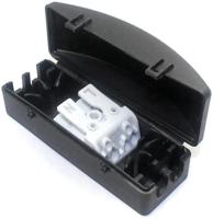 Enzo kabelkoppeling | ip20 zwart met 2 polige connector - 4016560