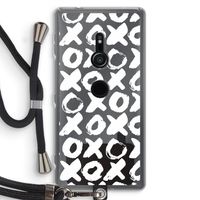 XOXO: Sony Xperia XZ2 Transparant Hoesje met koord