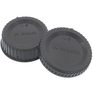 Kamera Express Bodydop en Achterlensdop voor Nikon F