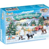 Adventskalender Horses of Waterfall - Kerst sleerit Constructiespeelgoed - thumbnail