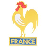 Frankrijk Badge (9x5,5cm)