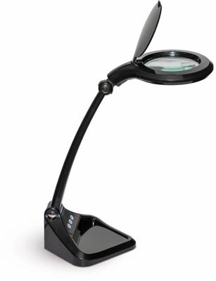 MAULiris loeplamp, LED, dimbaar, zwart