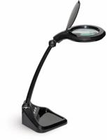 MAULiris loeplamp, LED, dimbaar, zwart