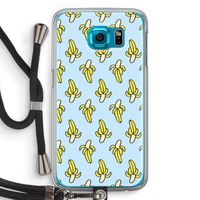 Bananas: Samsung Galaxy S6 Transparant Hoesje met koord