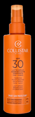 Collistar Tanning Moisturizing Milk Spray Face-Body SPF30 200 ml