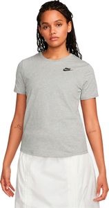 Nike Sportswear Club Essentials T-Shirt Dames Grijs maat XS