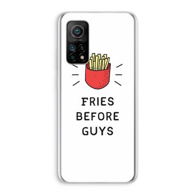 Fries before guys: Xiaomi Mi 10T 5G Transparant Hoesje