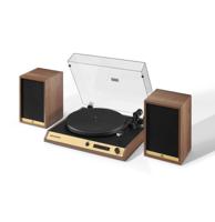 Crosley C72 Platenspeler met Speakers - Walnoot