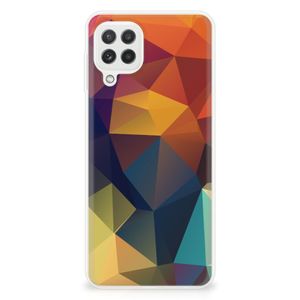 Samsung Galaxy A22 4G | M22 TPU Hoesje Polygon Color