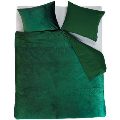 At Home by Beddinghouse dekbedovertrek Plants - groen - 240x200/220 cm