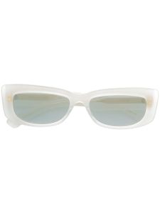 Christian Roth Dreesen rectangular sunglasses - Blanc