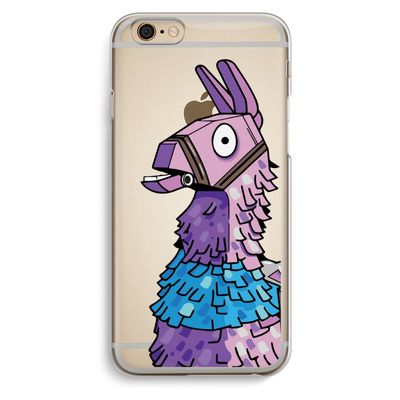 Lama: iPhone 6 / 6S Transparant Hoesje