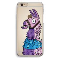 Lama: iPhone 6 / 6S Transparant Hoesje Lama: iPhone 6 / 6S Transparant Hoesje