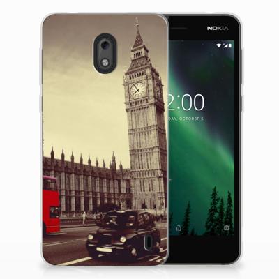 Nokia 2 | Silliconen Back Cover | Londen