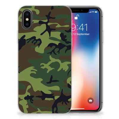 Apple iPhone X | Xs | TPU bumper | Army Dark