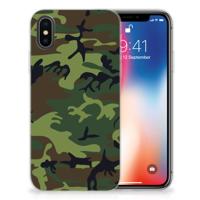 Apple iPhone X | Xs | TPU bumper | Army Dark