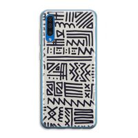 Marrakech print: Samsung Galaxy A50 Transparant Hoesje