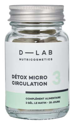 D-Lab Nutricosmetics - D-Lab Detox Micro Circulation 3 Capsules 28 stuk 28 pc