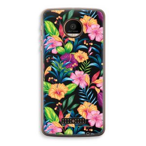 Tropisch 2: Motorola Moto Z Force Transparant Hoesje