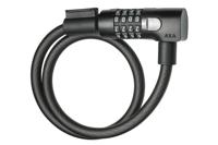 AXA Resolute C12-65 Kabelslot Combinatie - Zwart AXA Resolute C12-65 Kabelslot Combinatie - Zwart