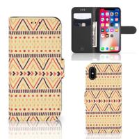 Apple iPhone X | Xs | Telefoon Hoesje | Aztec Yellow | Portemonnee hoesje
