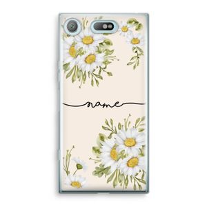 Daisies: Sony Xperia XZ1 Compact Transparant Hoesje