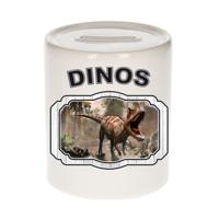 Dieren carnotaurus dinosaurus spaarpot - dinosaurs/ dinosaurussen spaarpotten kinderen 9 cm