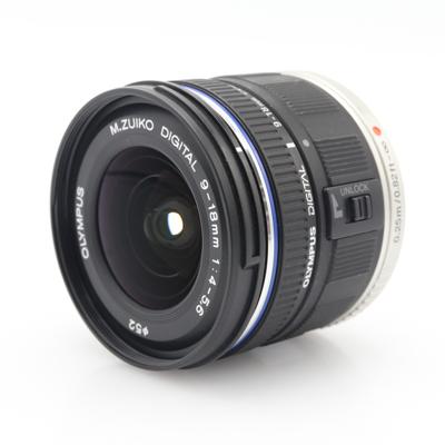 Olympus M.Zuiko Digital 9-18mm f/4-5.6 ED occasion